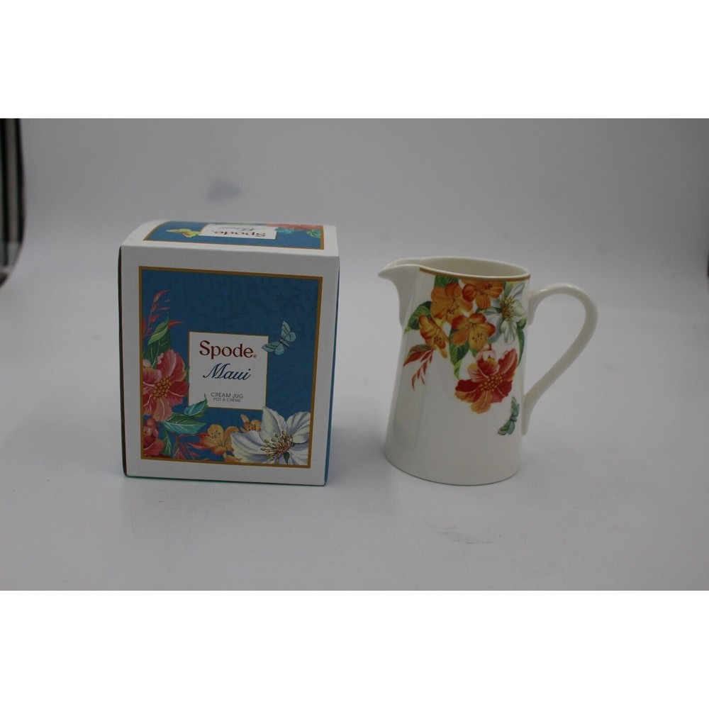 Spode Maui Tropical Butterfly Cream Jug 0.3L Brand New